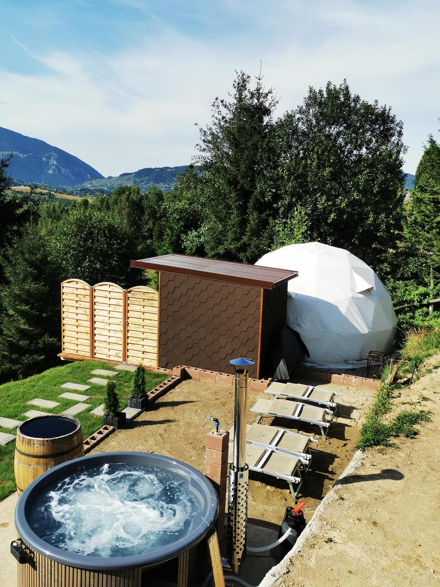 Отель Glamping Zazen Drumu Carului Экстерьер фото