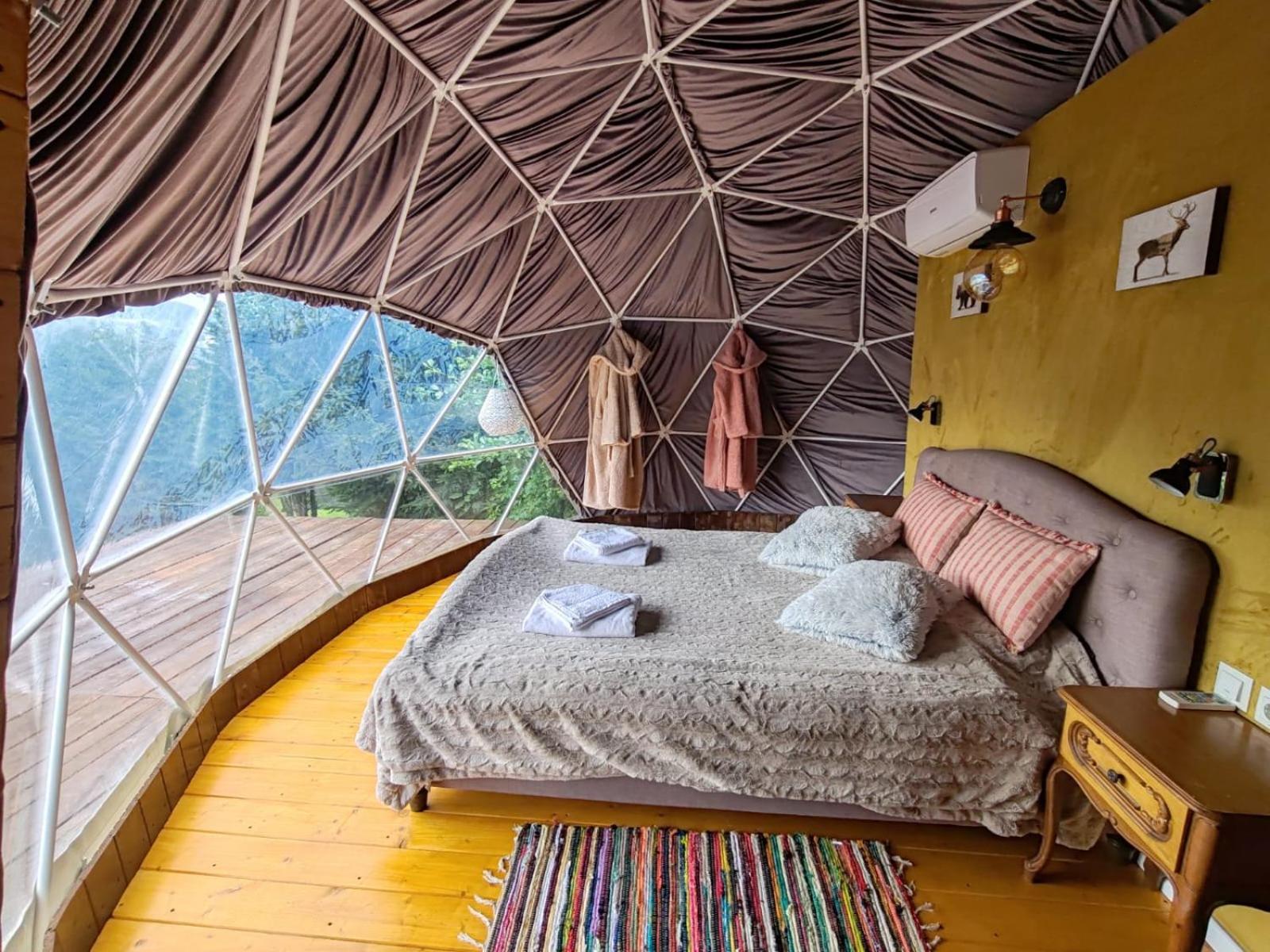 Отель Glamping Zazen Drumu Carului Номер фото